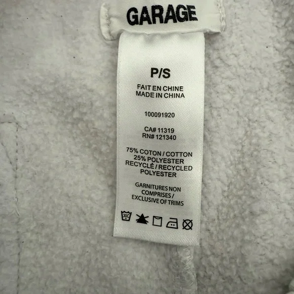 Garage UltraFleece Straight Leg Sweatpants Spring Grey Mix Size Small - Picture 9 of 16